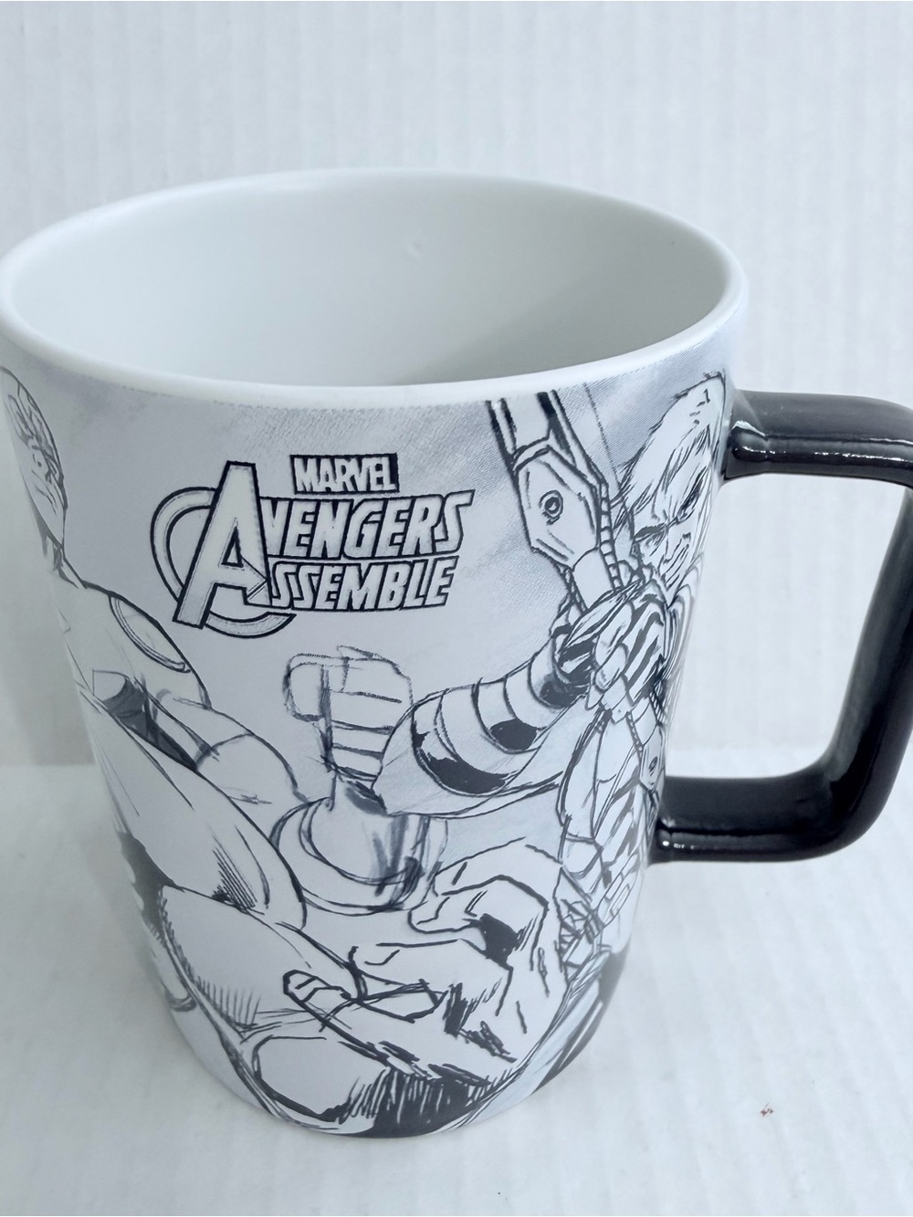 Disney Marvel Avengers Assemble Sketch Mug